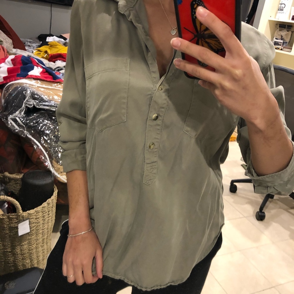 Light green blouse